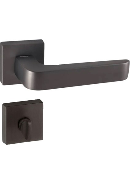 Konsept Prestij Antrasit Kapı Kolu Rozetli Wc (Tk)