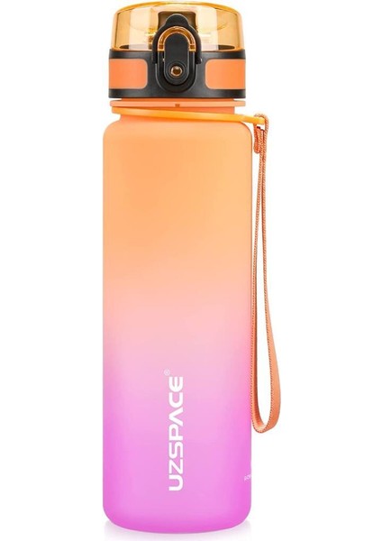 Tritan Su Matarası 800ML Turuncu Mor