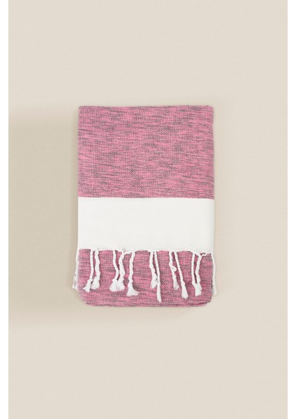 Sare %100 Pamuk Peştemal Pembe 90x170