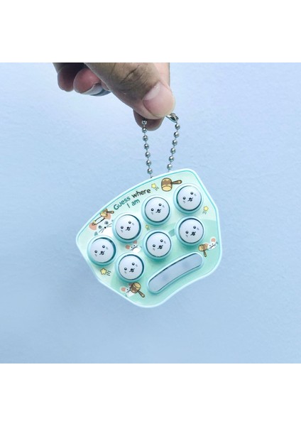 Mini El Köstebek Vurma Oyun Konsolu, Çocuk Eğitici Oyuncaklar, Anahtarlık Oyuncakları (Yurt Dışından) fırsatları