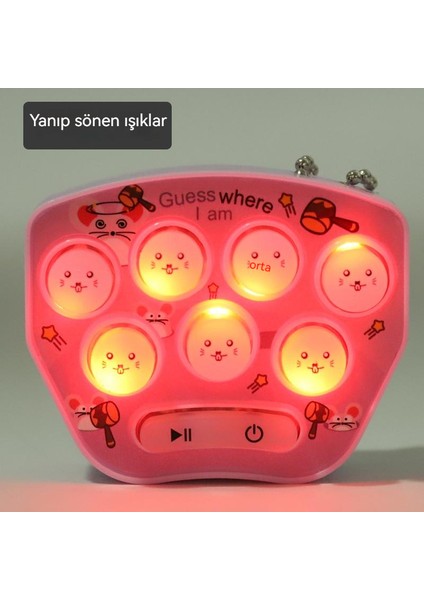 Mini El Sincap Oyun Makinesi, Çocuk Eğitici Oyuncaklar, El Mini Oyun Makinesi (Yurt Dışından)