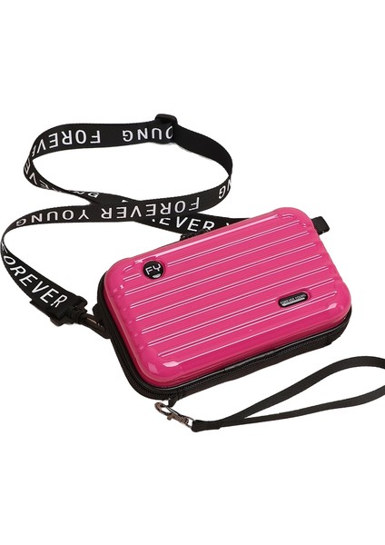 Mini Bavul, Küçük Çanta, Kozmetik Çantası, Cep Telefonu Çantası, Kadın Messenger Omuz, Kişilik Kare Seyahat Messenger Omuz Çantası (Yurt Dışından)