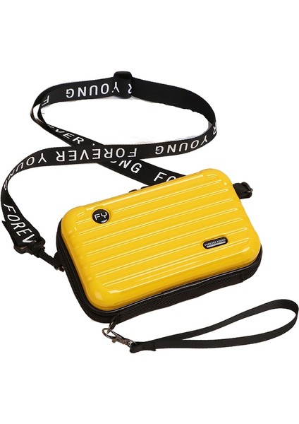 Mini Bavul, Küçük Çanta, Kozmetik Çantası, Cep Telefonu Çantası, Kadın Messenger Omuz, Kişilik Kare Seyahat Messenger Omuz Çantası (Yurt Dışından)