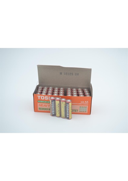 R6KG Sp-4 Manganez 1.5V Aa Size Kalem Pil 40 Adet