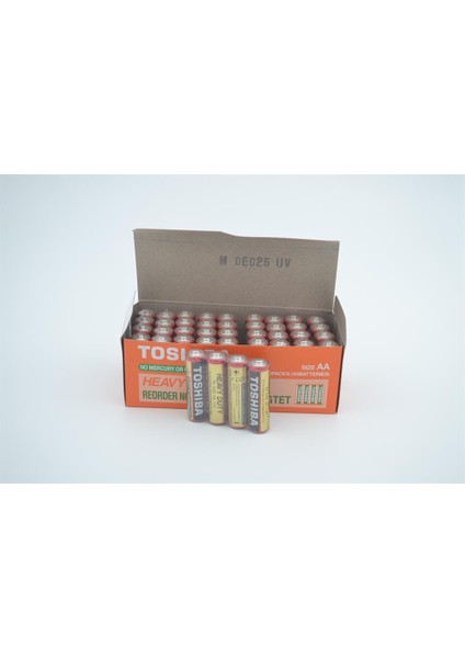 R6KG Sp-4 Manganez 1.5V Aa Size Kalem Pil 40 Adet