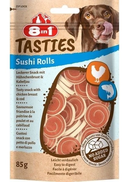 Tasties Tavuklu ve Morina Balıklı Köpek Ödülü 85 gr