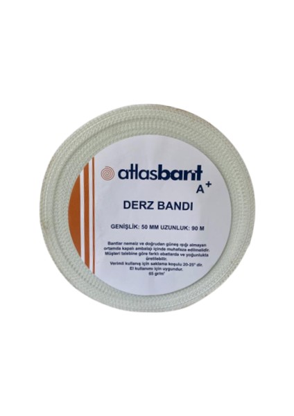 Derz Bandı Bantı Yapışkanlı Alçıpan Bantı 50MM*90MT