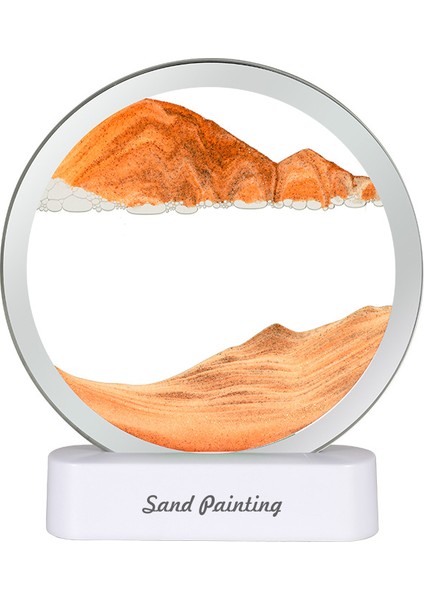 Yatak Odası Dekorasyonu Akan Kum Boyama Gece Lambası (Yurt Dışından)