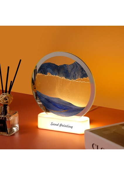 Yatak Odası Dekorasyonu Akan Kum Boyama Gece Lambası (Yurt Dışından) fiyatları
