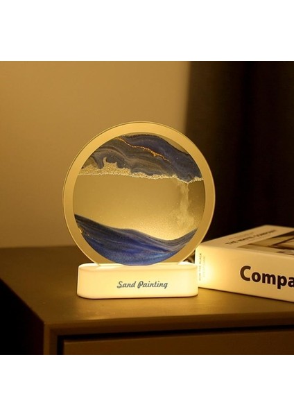 Yatak Odası Dekorasyonu Akan Kum Boyama Gece Lambası (Yurt Dışından) modelleri