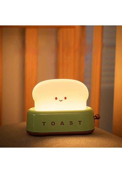 Urban Glow Yatak Odası Dekoratif Tost Makinesi Şekli Gece Lambası (Yurt Dışından)