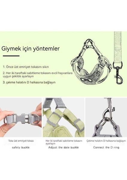 Köpek Yelek Tarzı Çekme Halatı (Yurt Dışından)