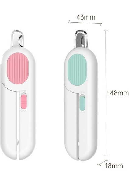 LED Pet Tırnak Makası (Yurt Dışından)
