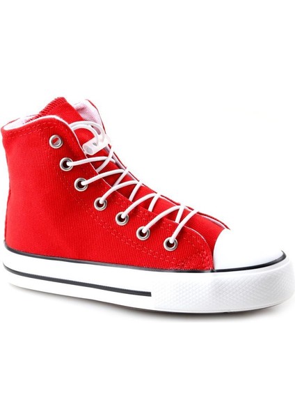 Luis Uzun Unisex Çocuk Keten Konvers Ayakkabı