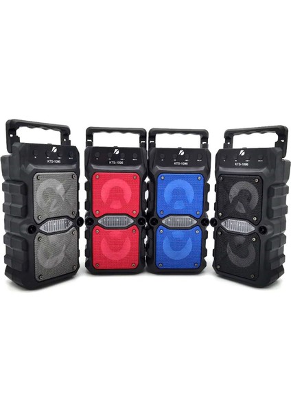 KTS-1096 Büyük Boy Çift Çıkışlı Ses Bombası Bluetooth Hoparlör fırsatları