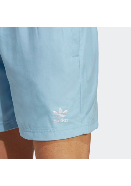 Adidas Originals Essentials Solid Erkek Mavi Mayo Şort (HT4413)