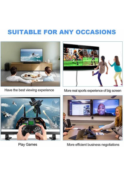 5mt HDMI 2.1 Kablo Premium 8K@60Hz, 4K@120Hz, 4K@60Hz, 48GBPS Ultra Hd Ps4 Ps5 HDMI Kablosu