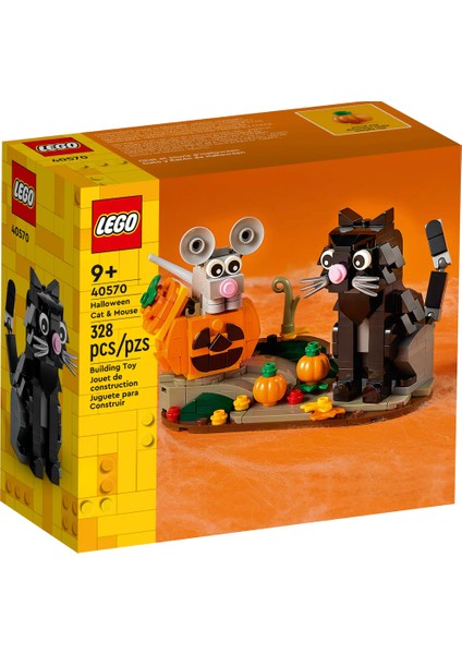 40570 Iconic Halloween Cadılar Bayramı Kedi ve Fare (328 Parça)