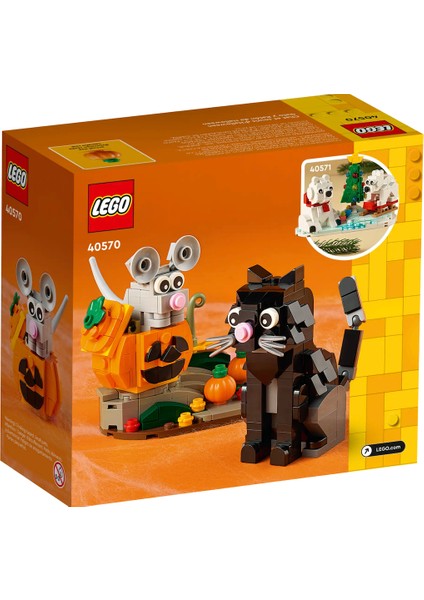 40570 Iconic Halloween Cadılar Bayramı Kedi ve Fare (328 Parça)