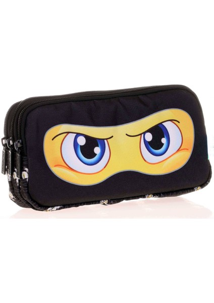 Kids&love Siyah Sarı Ninja Ilkokul Çanta Seti - Erkek Çocuk