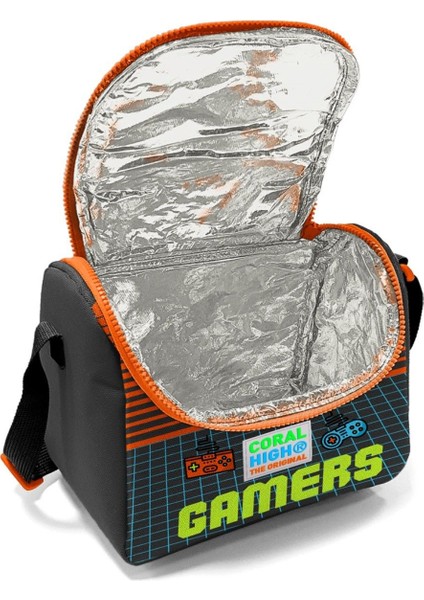 Turuncu Gamers Okul Sırt ve Beslenme Çantası Seti fiyatları