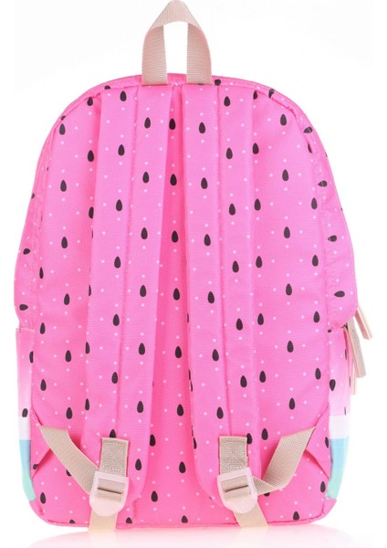 Layer Pembe Yeşil Karpuz Okul ve Günlük Sırt Çantası - Watermelon- Kız fiyatları