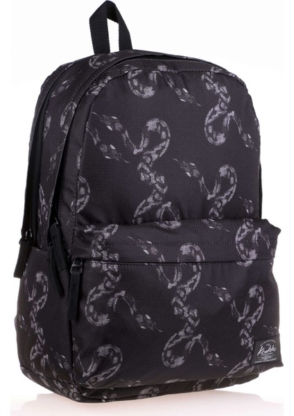 Nature Siyah Snake Erkek Çocuk Okul ve Günlük Sırt Çantası