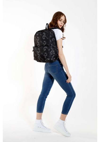 Nature Siyah Snake Erkek Çocuk Okul ve Günlük Sırt Çantası modelleri