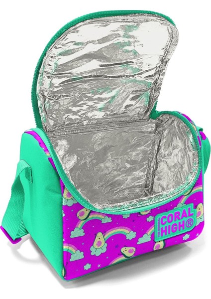 Kız Çocuk Beslenme Çantası - Yeşil Pembe Avokado fiyatları