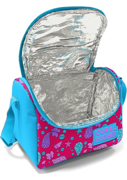 Kız Çocuk Mavi Kırmızı Denizkızı Okul Beslenme Çantası - Thermo Yalıtımlı fiyatları