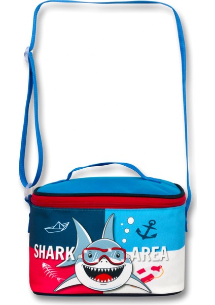 Cennec Termal Mavi-Kırmızı Köpekbalığı Beslenme Çantası - Erkek Çocuk fiyatları