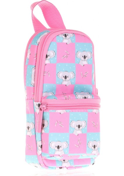 Natura Kız Çocuk Çanta Şekilli Kalem Çantası - Pembe Koala