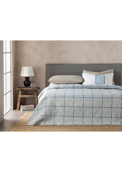 Ocean Plaid Çift Kişilik Çok Amaçlı Örtü 200 x 220 cm Mavi fiyatları