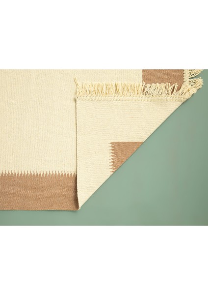 Lara Purl Dokuma Kilim 60 x 100 cm Krem - Bej modelleri