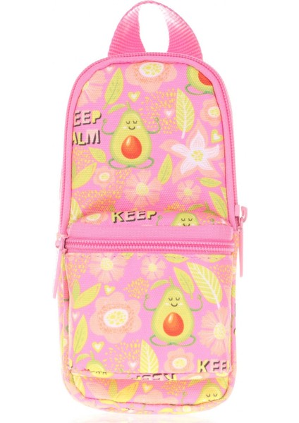 Natura Kız Çocuk Çanta Şekilli Kalem Çantası - Pembe Sarı Avokado fiyatları