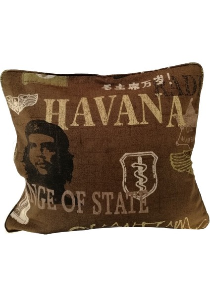 Che Guevara Desenli Dekoratif Yastık