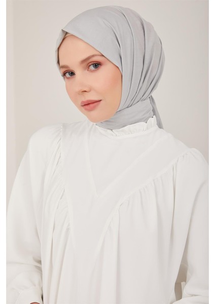 Önü Büzgülü ve Robalı Tunik 23Y4451 Inci