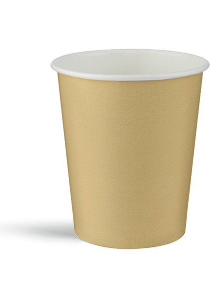 Karton Bardak Kikajoy 8li -Altın-