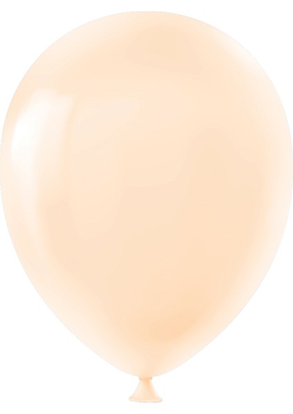 Makaron Balon 5" Baskısız 50LI -Turuncu-