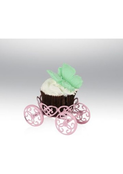 Güneş Avm Metal Cupcake Standı Pembe