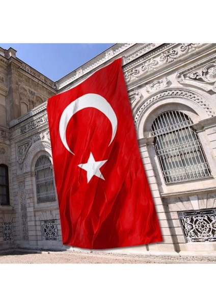 Türk Bayrağı 120X180 cm Alpaka Kumaş- 5 Adet