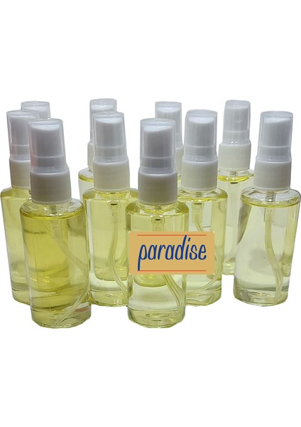100 Adet 50 ml Etiketsiz Nişan, Düğün Organizasyon Için Parfüm Kokulu Kolonya