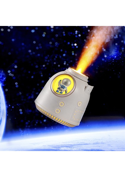 2023 Yeni Tek Emzikli Mini Astronot Dönüş Kapsülü Karikatür Tasarım Mini Nemlendirici Evrensel Masaüstü Hava Nemlendirici (Yurt Dışından) fiyatları