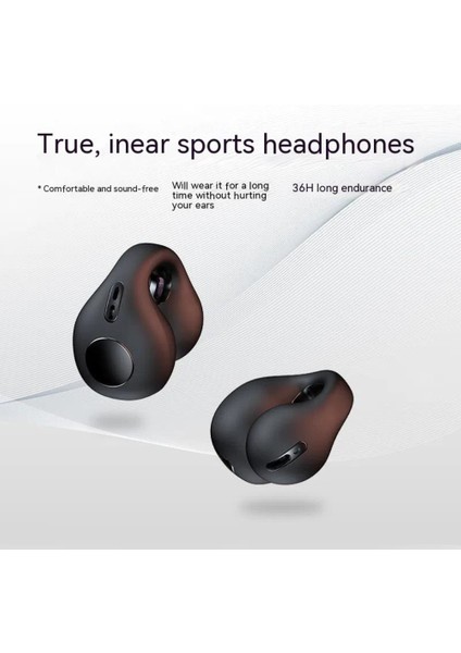 Klipsli Kulak Kemik Iletimli Kablosuz Kulaklık Bluetooth 5.3 Yeni Yenilikçi Hd Ses Kalitesi Rahat Spor Kulaklıklar (Yurt Dışından)