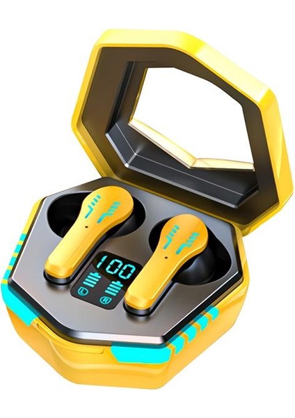 N35 Tws Oyun Kulaklıkları Bluetooth Kablosuz Hıfı 15H Pil Ömrü Spor Su Geçirmez Giymek Rahat (Yurt Dışından)