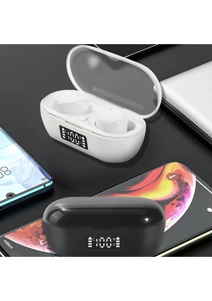 Tws Kulaklık Kablosuz 5.0 Stereo Kulaklık Kulaklık Kulakiçi Tüm Telefon Için Şarj Kutusu ile Stereo Oyun Kulaklığı (Yurt Dışından) modelleri