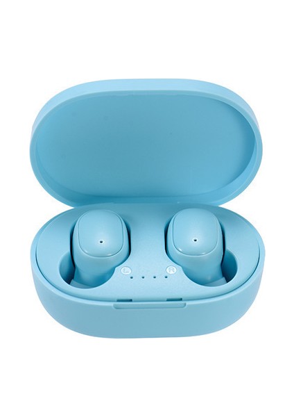 A6S Tws Bluetooth Kulaklık Kablosuz Kulaklık Stereo Kulaklık Spor Akıllı Telefon Için Şarj Kutusu ile Kulakiçi Mikrofon (Yurt Dışından)