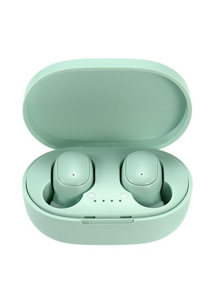 A6S Tws Bluetooth Kulaklık Kablosuz Kulaklık Stereo Kulaklık Spor Akıllı Telefon Için Şarj Kutusu ile Kulakiçi Mikrofon (Yurt Dışından)
