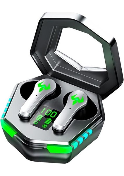 N35 Tws Oyun Kulaklıkları Bluetooth Kablosuz Hıfı 15H Pil Ömrü Spor Su Geçirmez Giymek Rahat (Yurt Dışından)