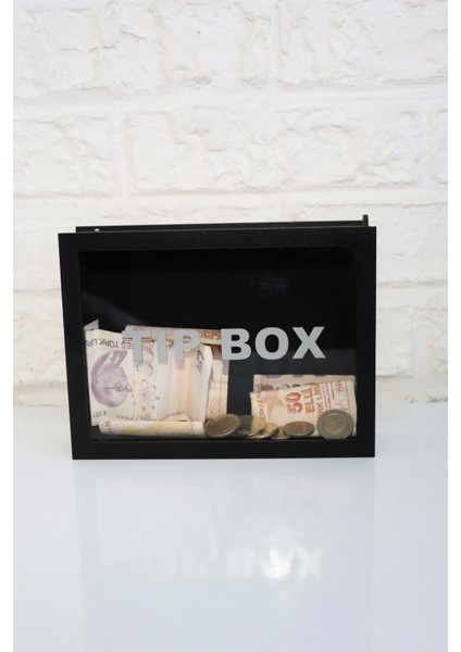 Ahşap Özel Yapım Kilitli Siyah Tıp Box- Kumbara fiyatları